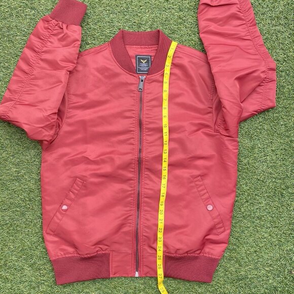 Military Industries By Unsocial Mens Bomber Jacket‎ Black XL Full Zip Nylon - Picture 6 of 11